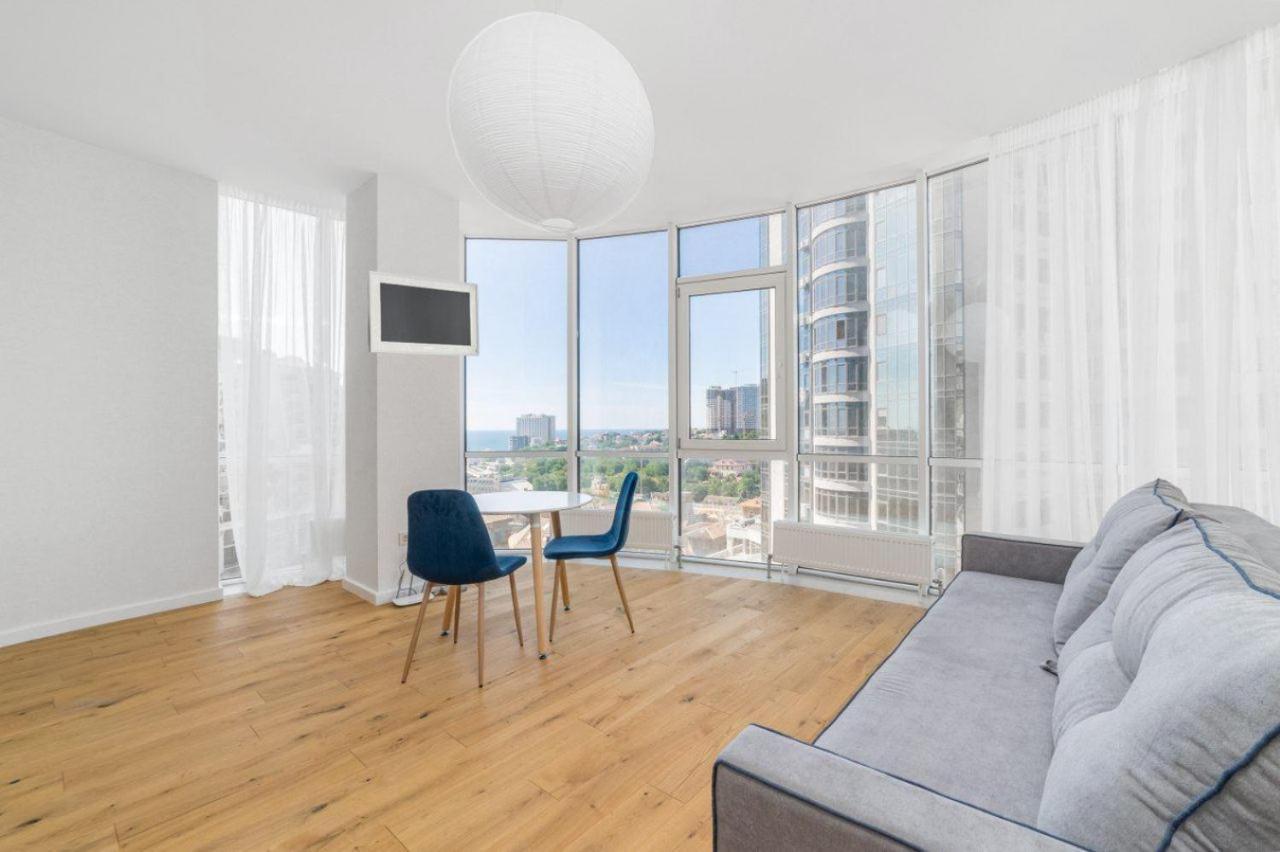 אודסה Gagarin Plaza Design Apartment מראה חיצוני תמונה
